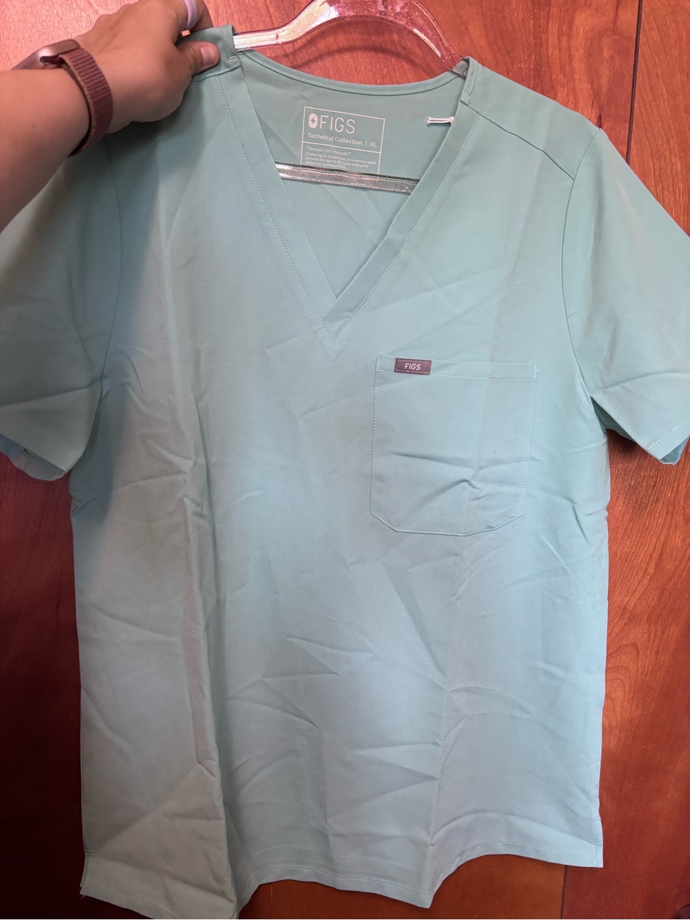 Figs Scrub Top- Catarina One Pocket